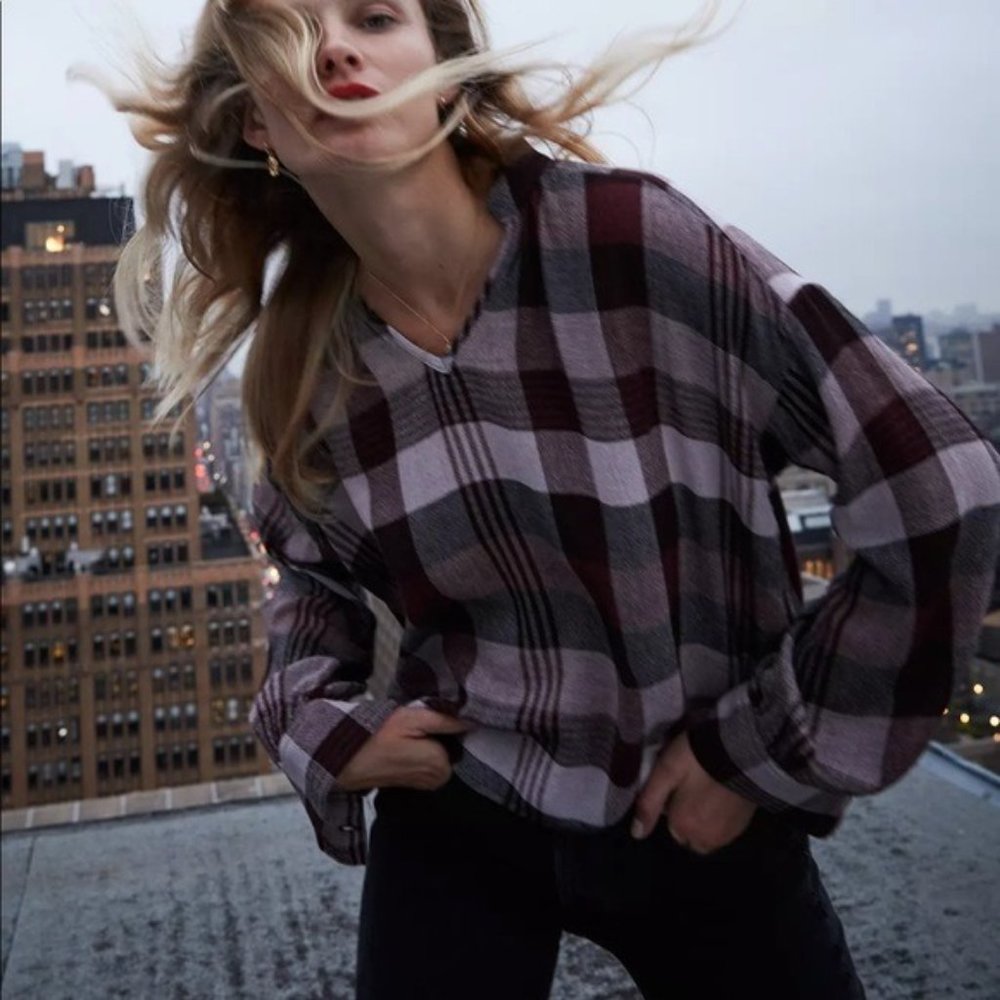 Madewell Highroad Popover Shirt in Schorr Plaid - Picture 5 of 10